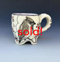 Load image into Gallery viewer, Hannah Niswonger, "Cedar Waxwing and Winterberry Mug”, #5