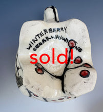 Load image into Gallery viewer, Hannah Niswonger, "Cedar Waxwing and Winterberry Mug”, #5