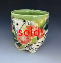 Load image into Gallery viewer, Hannah Niswonger, "Hedgehog and Primrose Mug 1”, #8