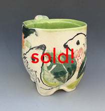 Load image into Gallery viewer, Hannah Niswonger, "Hedgehog and Primrose Mug 2”, #9