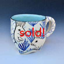 Load image into Gallery viewer, Hannah Niswonger, "Mountain Rabbits mug”, #10