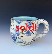 Load image into Gallery viewer, Hannah Niswonger, "Mountain Rabbits mug”, #10