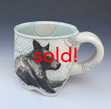 Load image into Gallery viewer, Hannah Niswonger, " Bear, Bumblebee and Allegheny Serviceberry mug”, #12