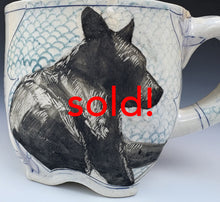 Load image into Gallery viewer, Hannah Niswonger, " Bear, Bumblebee and Allegheny Serviceberry mug”, #12