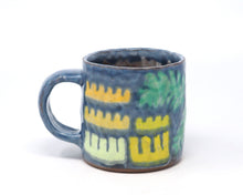 Load image into Gallery viewer, Kari Woolsey, "Blue Shapes Mug”, #3