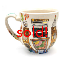 Load image into Gallery viewer, Melanie Sherman, “Cup with Stereo System with Cassette Deck”, #3