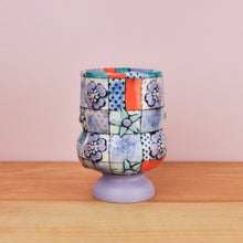 Load image into Gallery viewer, Be Rose, &quot;Footed Quilt Cup”, #5