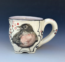 Load image into Gallery viewer, Hannah Niswonger, "Robin and Winterberry Mug”, #6