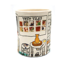 Load image into Gallery viewer, Melanie Sherman, “Tumbler with Kiln filled with Ceramic Wares, Trash Can”, #6
