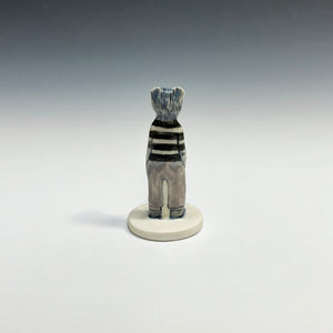 Holly Curcio, "Action(less) Figure: Coon in Slides”, #9