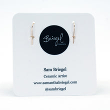 Load image into Gallery viewer, Sam Briegel, "Lemon Plate Earrings 1”, #9