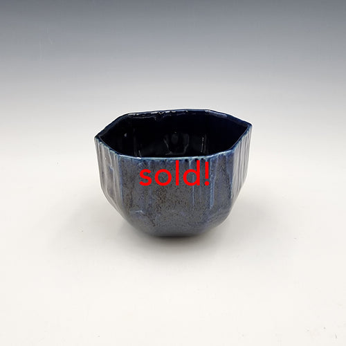 Japheth Asiedu-Kwarteng, “Dark blue cereal bowl