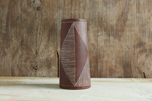 Margaret Kinkeade, "Broken Dishes Vase", #1
