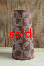 Load image into Gallery viewer, Margaret Kinkeade, &quot;Drunkard&#39;s Path Variation Vase&quot;, #2