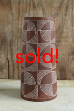 Load image into Gallery viewer, Margaret Kinkeade, &quot;Drunkard&#39;s Path Variation Vase&quot;, #2