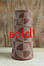 Load image into Gallery viewer, Margaret Kinkeade, &quot;Drunkard&#39;s Path Variation Vase&quot;, #2