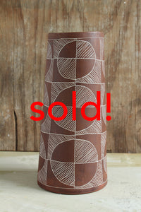 Margaret Kinkeade, "Drunkard's Path Variation Vase", #2