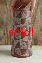 Load image into Gallery viewer, Margaret Kinkeade, &quot;Drunkard&#39;s Path Variation Vase&quot;, #2