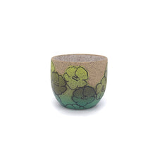 Load image into Gallery viewer, Meredith Host, “Dot Floral Print Rocks Cup&quot;