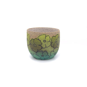 Meredith Host, “Dot Floral Print Rocks Cup"