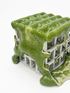 Peter Christian Johnson, "Green Lattice Cube"