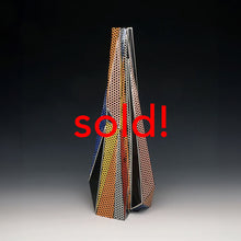 Load image into Gallery viewer, Wade MacDonald, &quot;Tall Dotted Fracture Vase&quot;