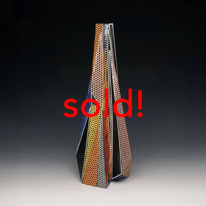Wade MacDonald, "Tall Dotted Fracture Vase"