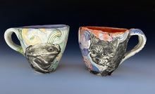 Load image into Gallery viewer, Hannah Niswonger, "Awkward Conversation, Toad and Rhino mug”, #2